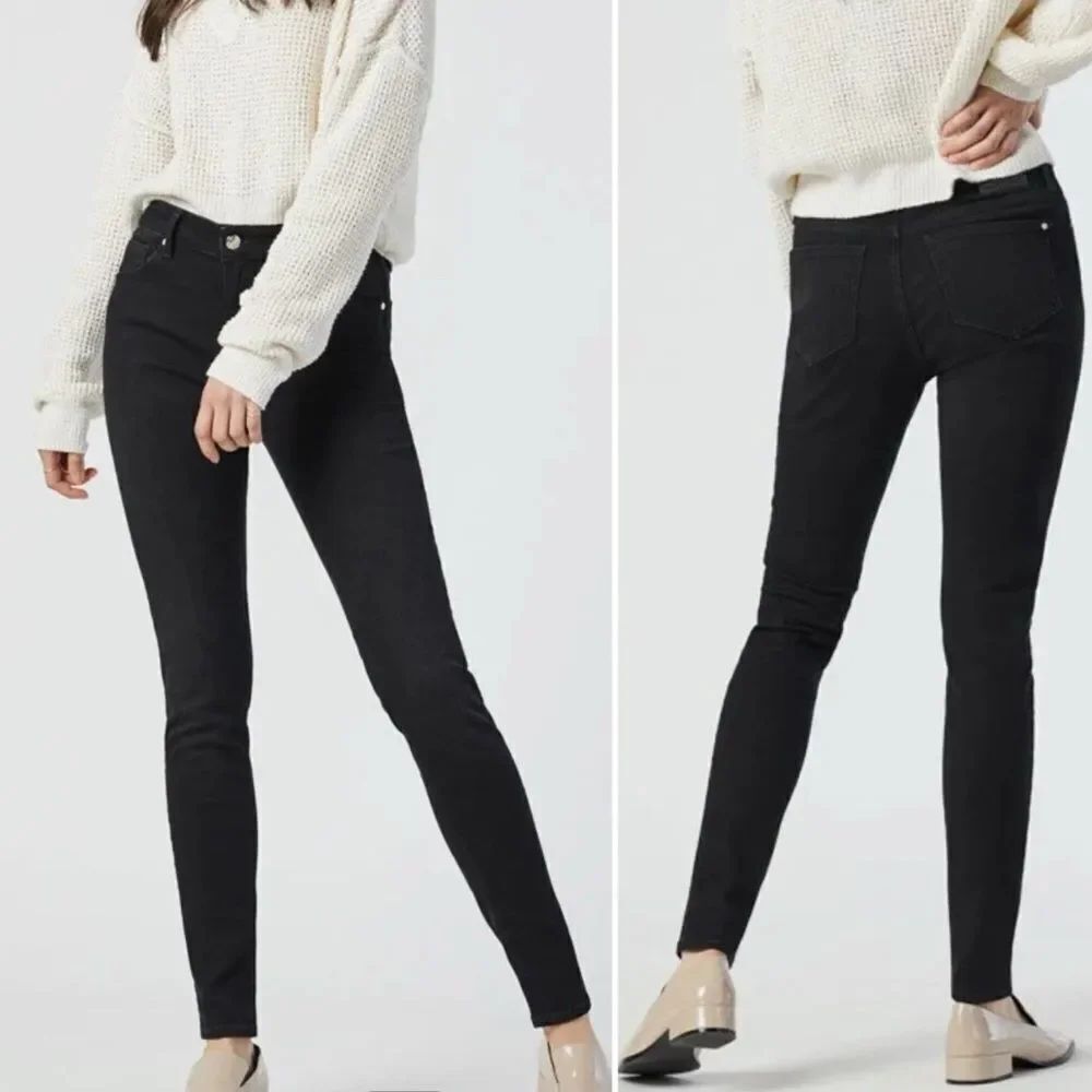 MAVI Black Alyssa Super Skinny Jeans-10